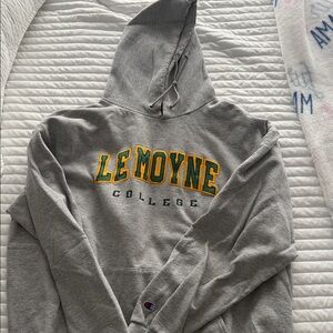 Champion Gray Le Moyne College Sweater